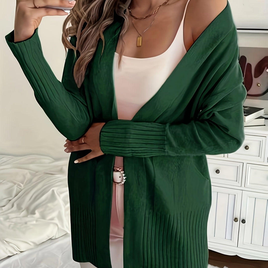 Ashley | Cozy Open-Front Cardigan