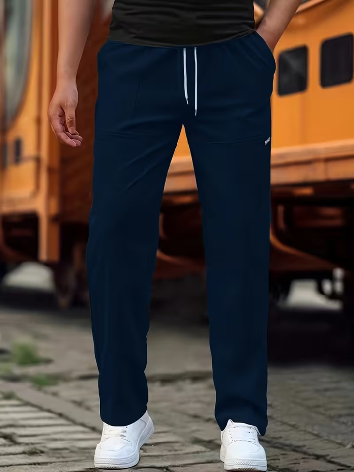 Calder | Casual Lightweight Straight-Leg Pants