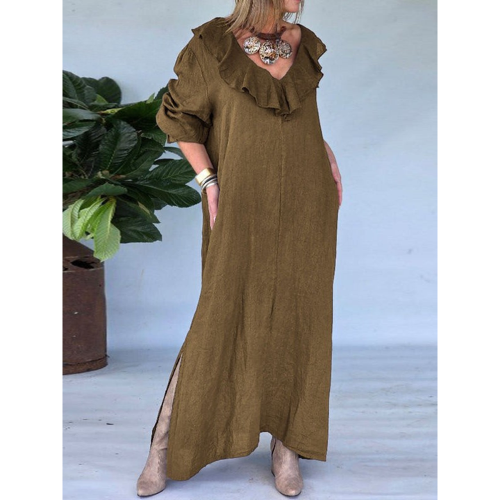 Amette | Mesh Flower Dress