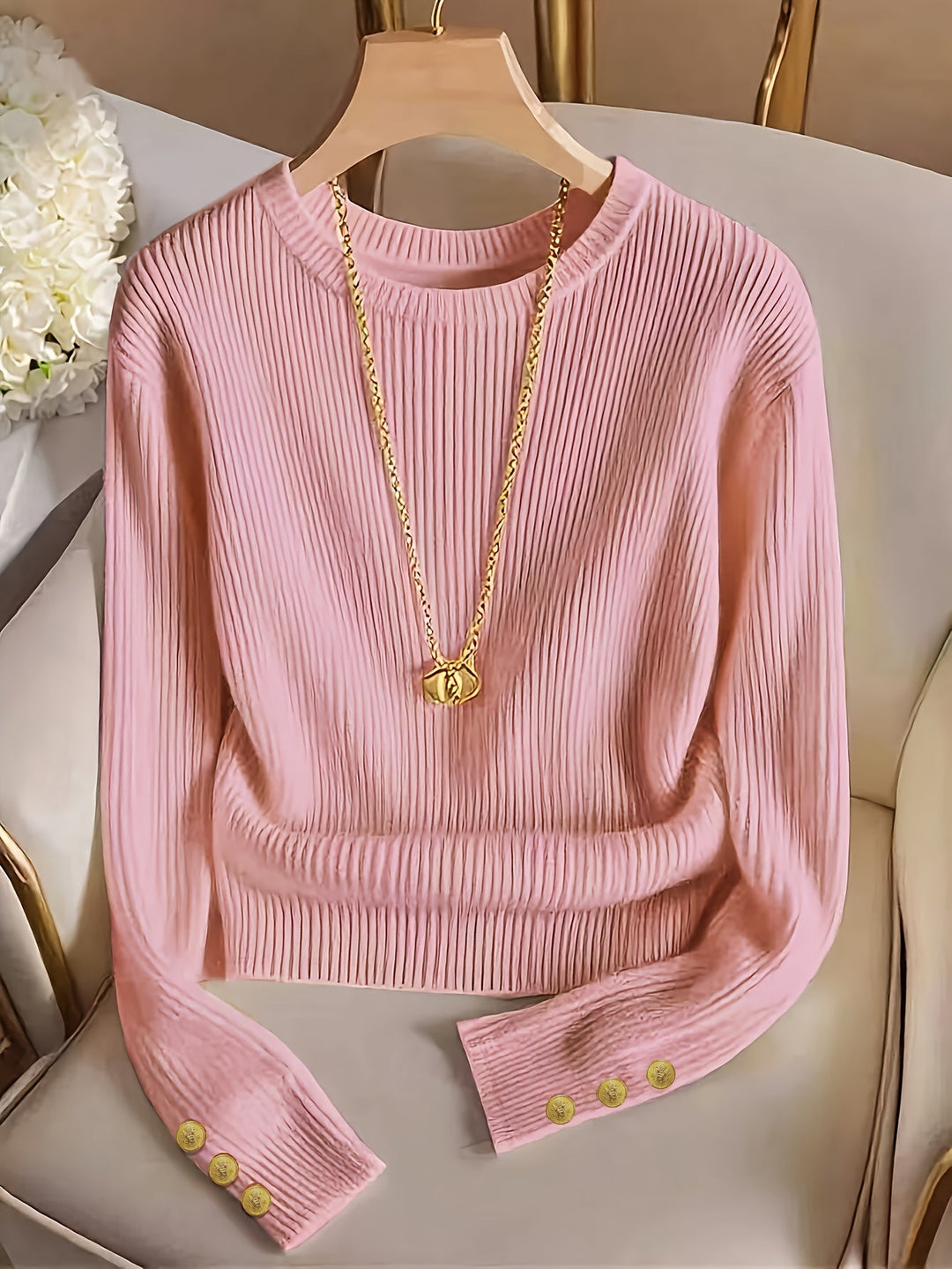 Adelaide | Refined Ribbed Sweater