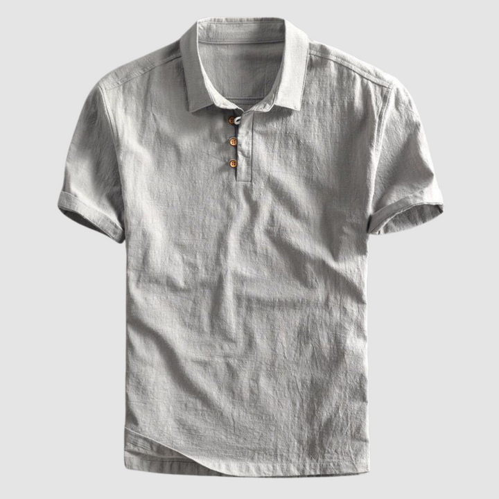Axel | Linen Polo
