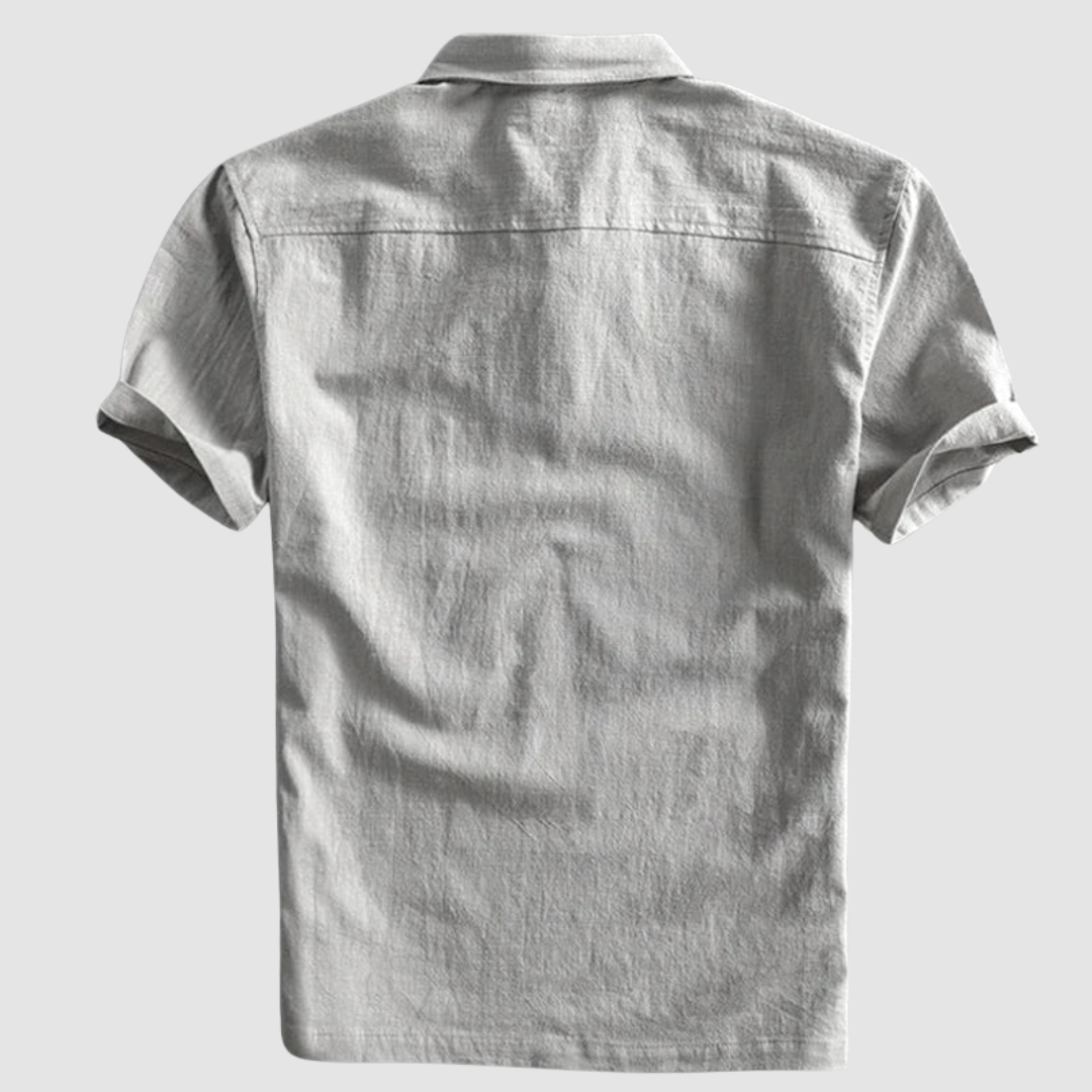Axel | Linen Polo
