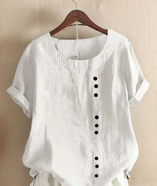 Amaya | Effortless Button Detail Summer Blouse
