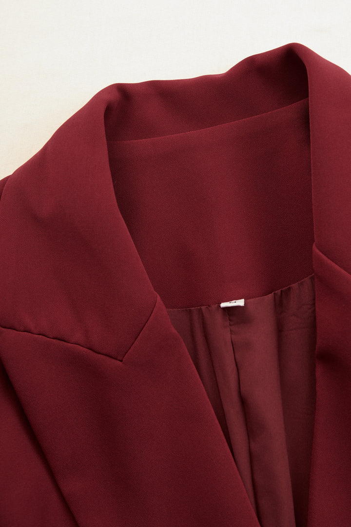 Brielle | Stylish Tailored V-neck Blazer Dress