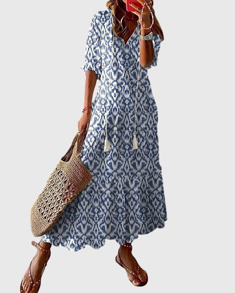Amalia | Boho Vintage Summer Dress donnas dresses Amalia | Boho Vintage Summer Dress donnas dresses