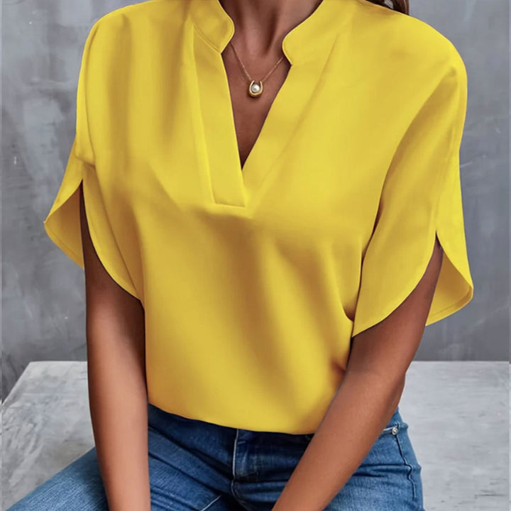 Bella | Short Sleeve Batwing Blouse