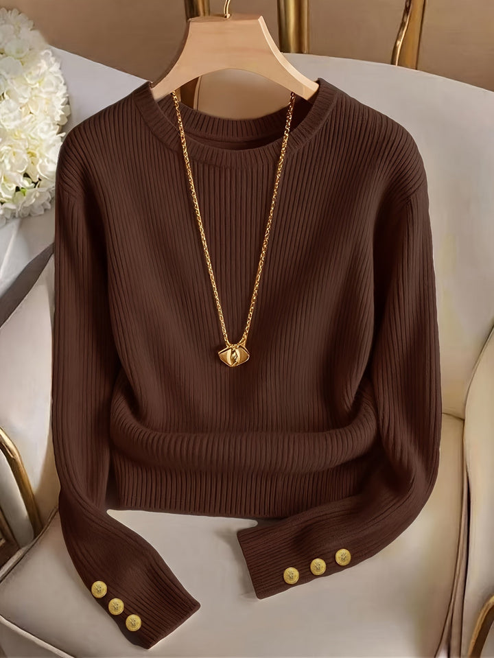 Adelaide | Refined Ribbed Sweater