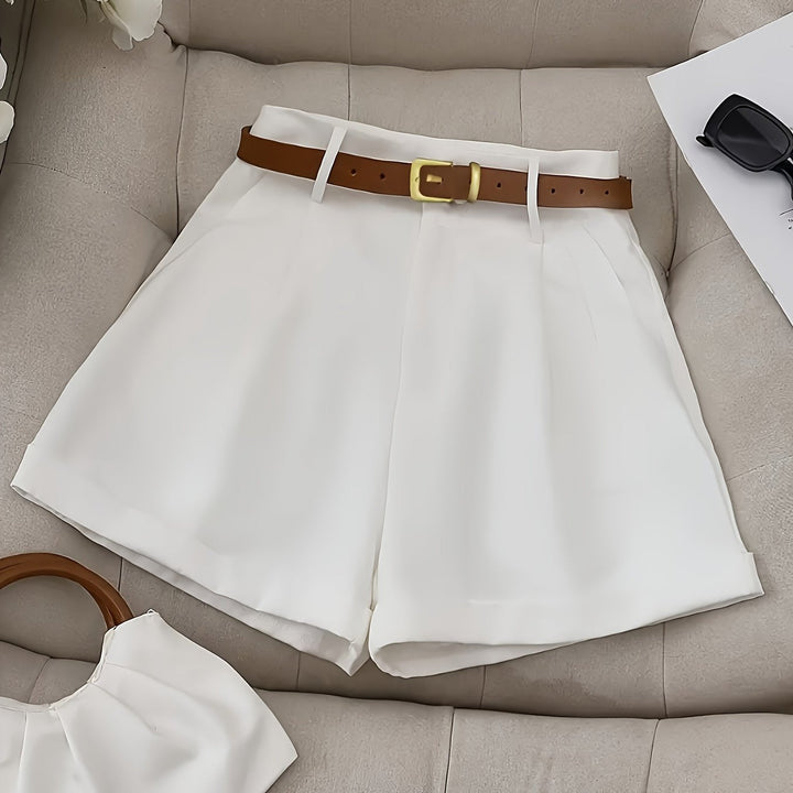 Amelia | Tailored High-Waist Shorts