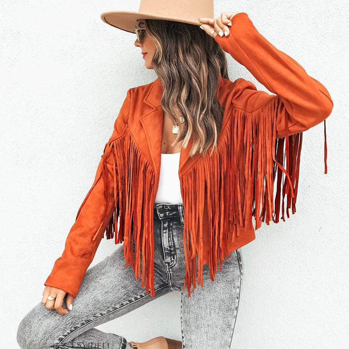 Bianca | Fringe Jacket For Women
