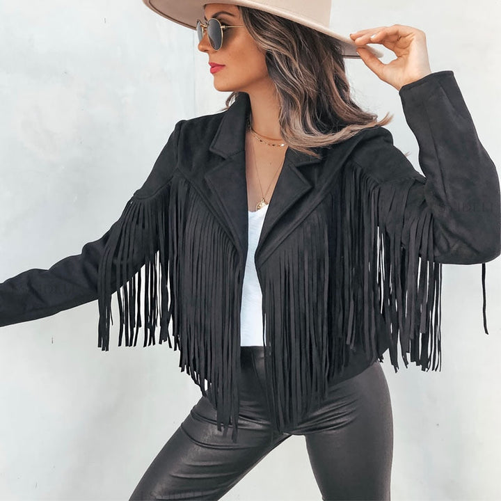 Bianca | Fringe Jacket For Women
