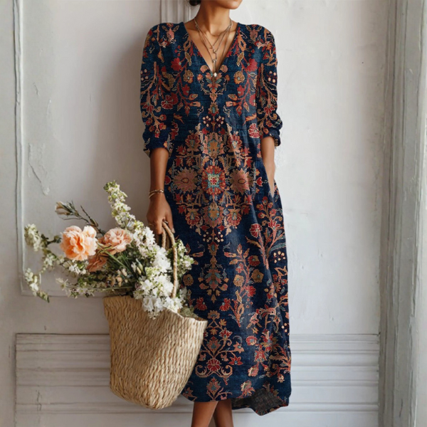 Isla - Elegant Linen Dress Isla - Elegant Linen Dress