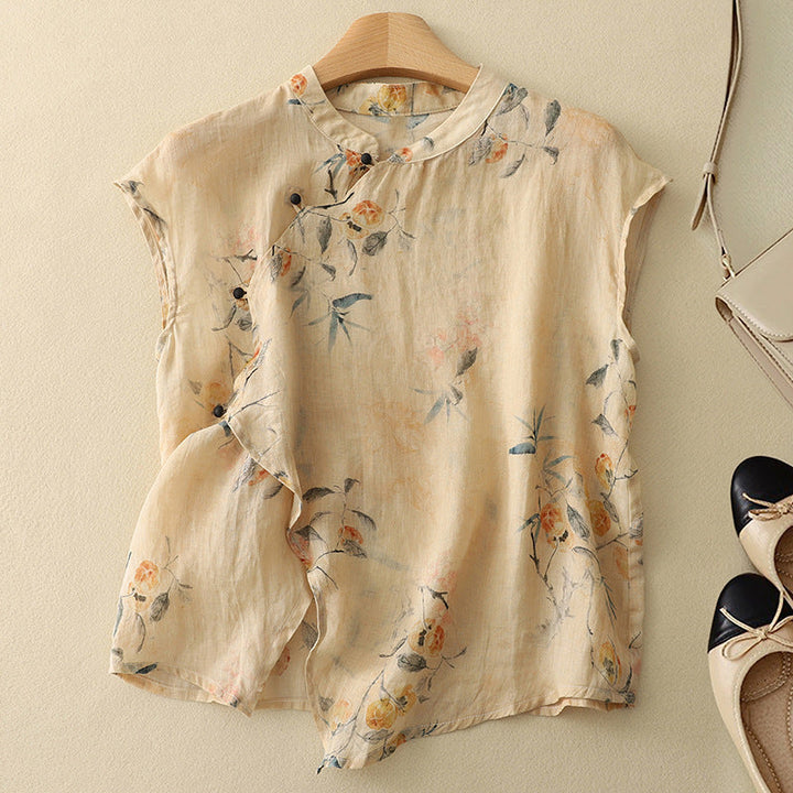 Amanda™ | Vintage Sleeveless Top