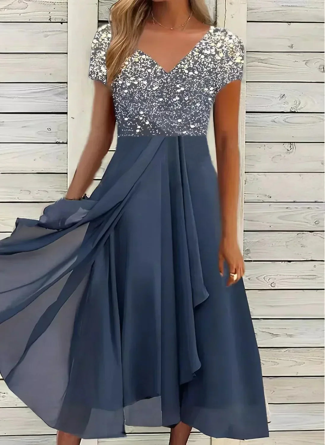 Ariella | Floral Wedding Evening Dress