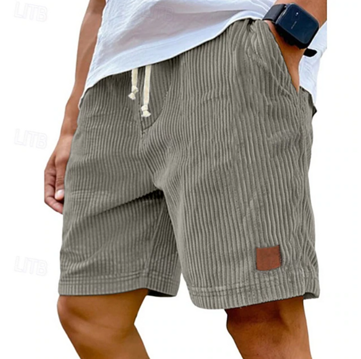 Carson | Classic Lace Summer Corduroy Shorts
