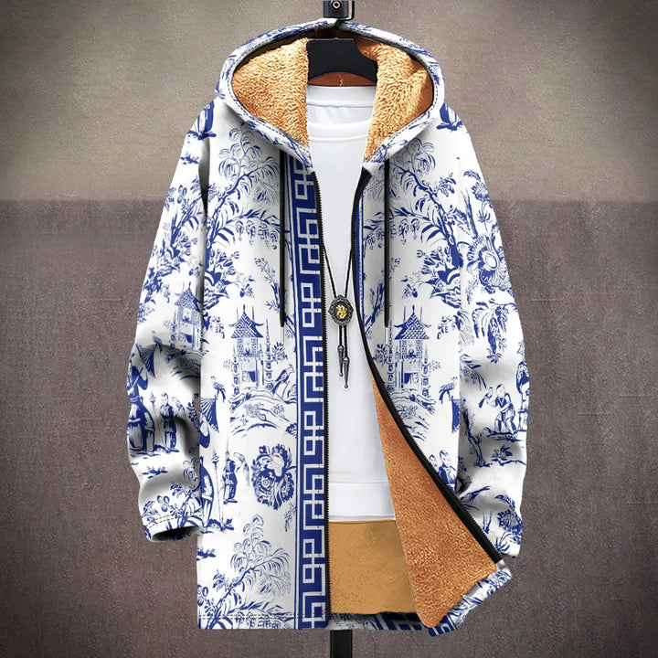 Ava | Art-Inspired Hooded Cardigan