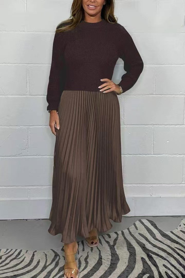 Angel | Elegant Knit-Top Maxi Dress