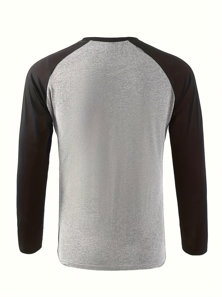 Bryson | Two-Tone Raglan Long Sleeve Shirt
