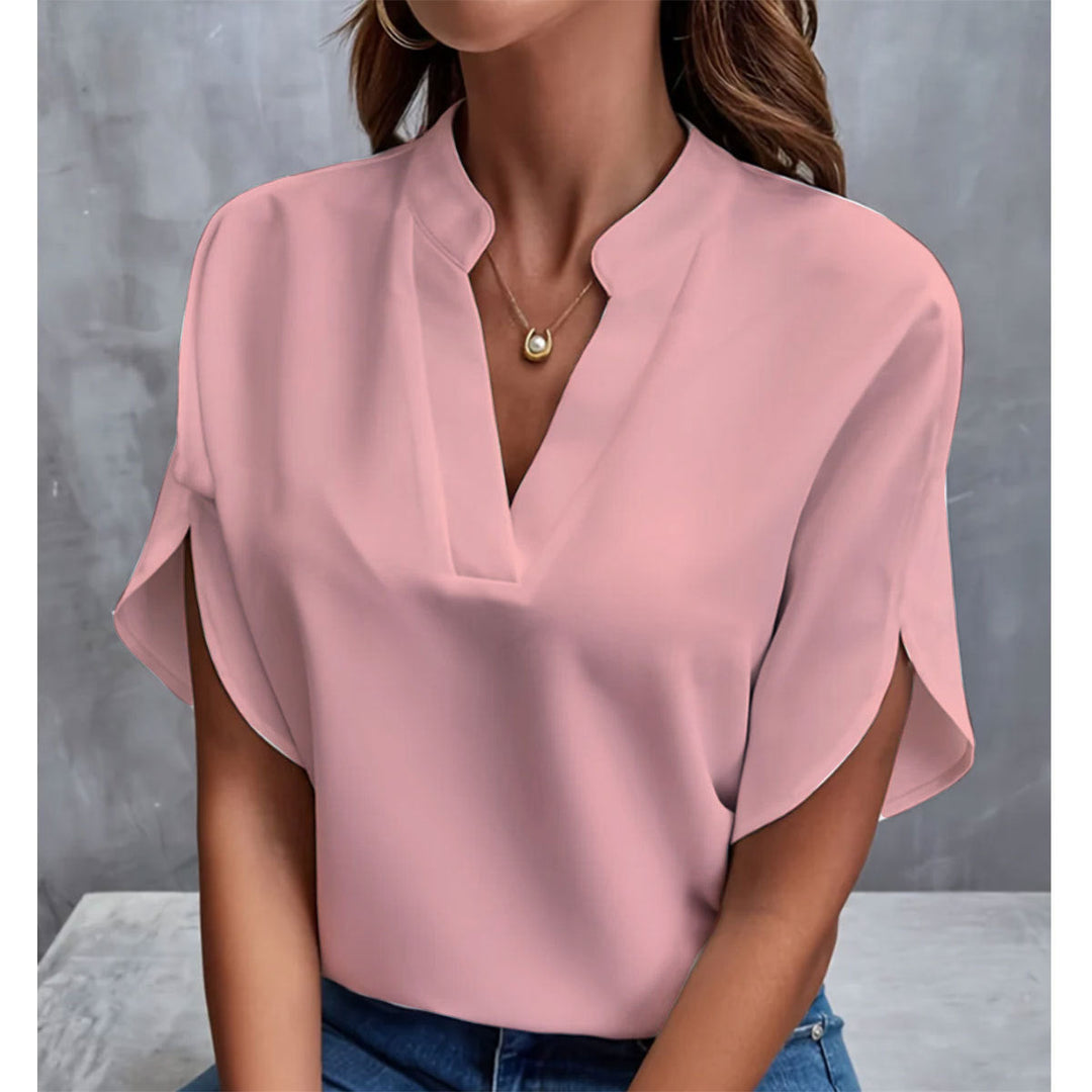 Bella | Short Sleeve Batwing Blouse
