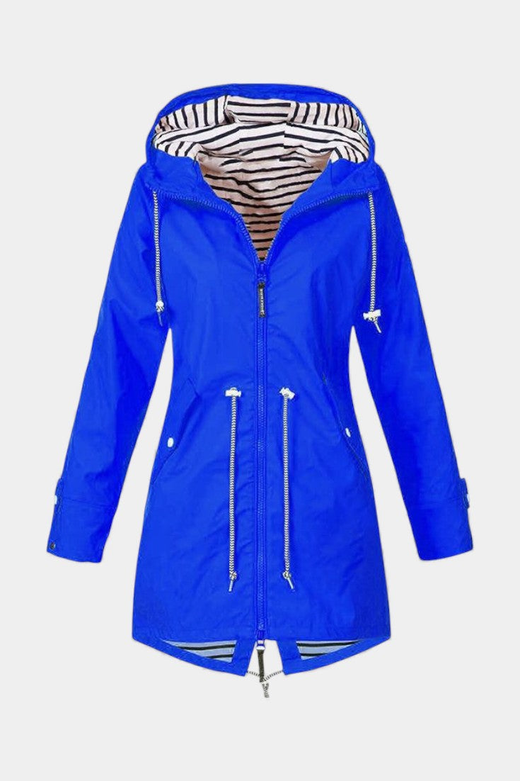 Aria Waterproof Jacket with Adjustable Hood