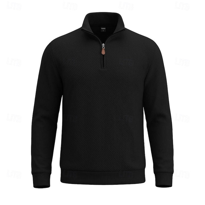 Barrett | Quarter-Zip Textured Pullover