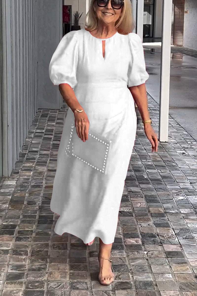 Amelie | Timeless Puff Sleeve Dress