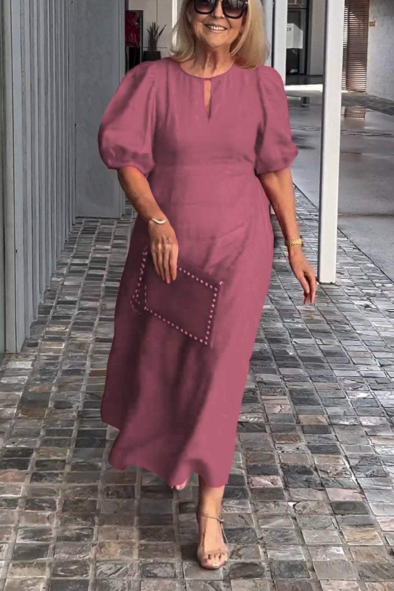 Amelie | Timeless Puff Sleeve Dress