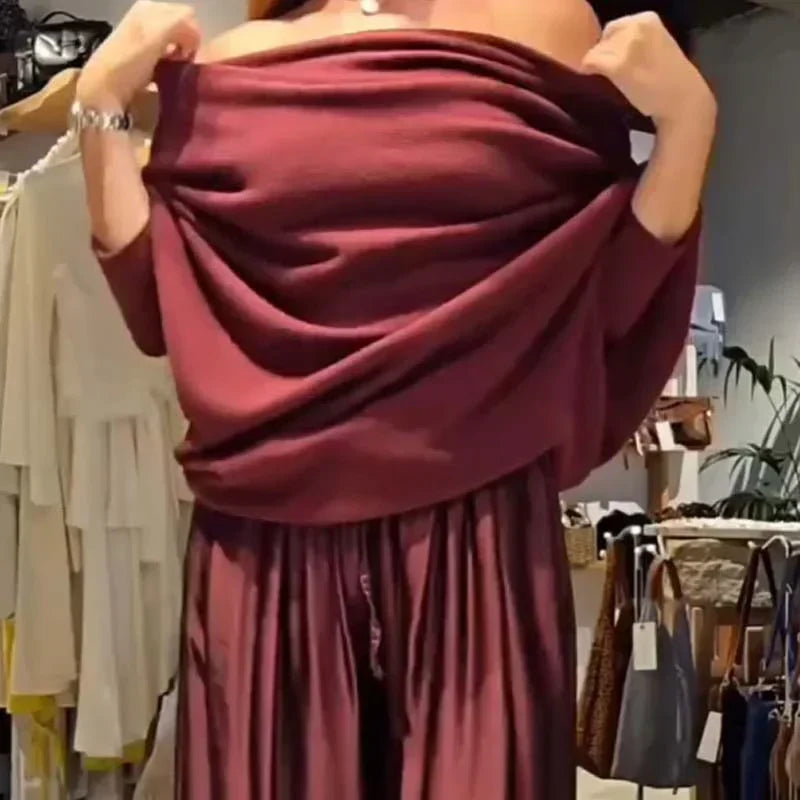 Aria | Off-Shoulder Two-Piece Set