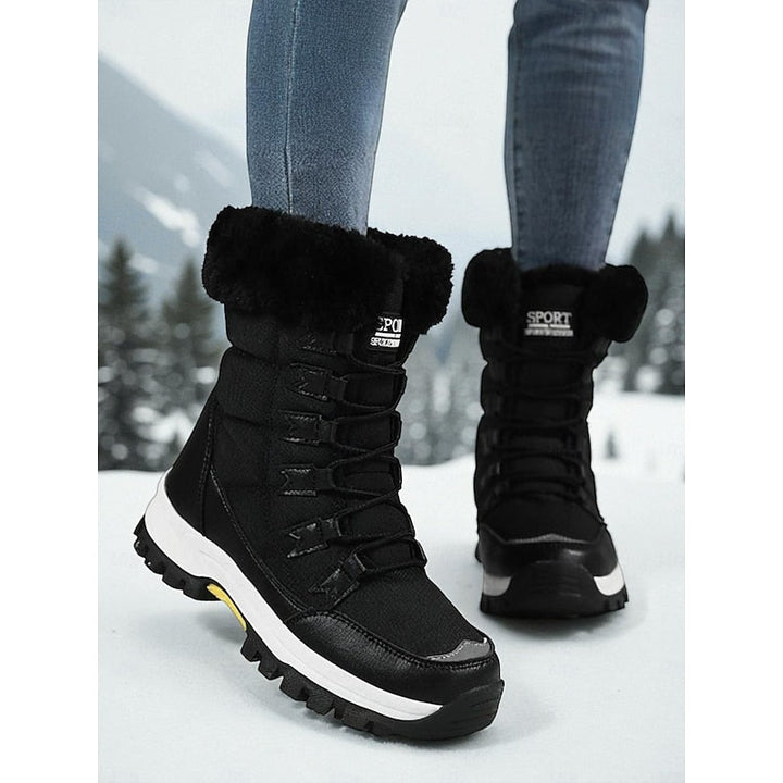 Annabel | Cozy Fur-Trimmed Winter Boots