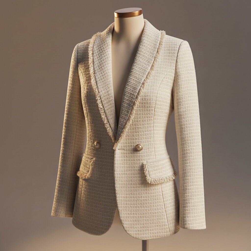 Avery | Couture Boucle Blazer